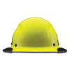 Dax Hard Hats Hard Hat Carbon Fiber Full Brim 50-50 (Yellow/Black) HDF50C-19HC